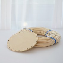 라탄합판 자작나무합판 원형 바구니 만들기, 원형 332mm