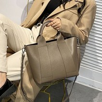 BSHAANS 명품 소가죽 토트백 가죽가방 베이직 여자 토트백
