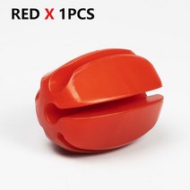 LINNHUE 낚싯대 고정 볼로드 볼 미니 보호 충돌 방지 막대 견인기 스토퍼 낚시 액세서리, [04] red(1PCS)