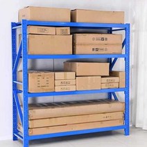 창고 물류 진열대 경량 공장 스피드랙 선반 적치대, 상세 페이지 참고, 블루100x50x200(층당240kg)