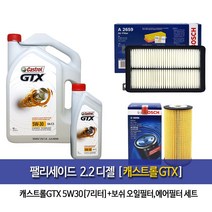 팰리세이드 2.2디젤 캐스트롤GTX(6L+1L)7L 엔진오일 96-A2659
