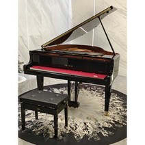 그랜드 피아노 방음 카페트 음악학원 방진 강당 교실, 화이트 원형 음표(지름120cm)