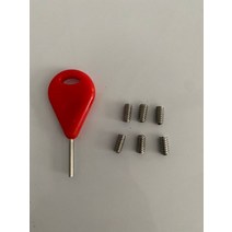 서핑 휴대용 보드 액세서리 9mm12mm 핀 핀 그럽 나사 나사 핀 나사 교체 키트, 9mm 나사 빨간색 키