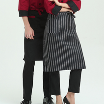 가벼운 홀앞치마 고깃집앞치마 반앞치마 신혼부부 화실, 레드