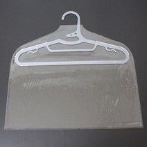 [행거비닐] 디에스컴퍼니 PVC옷커버 (대)사이즈 30매 100매, 57cm*40cm, 30매입