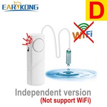 earykong tuya wifi 누수 센서 독립 액체 누출 경보 4 가지 버전 사용 가능 쉬운 설치, 와이파이 없이 소리만