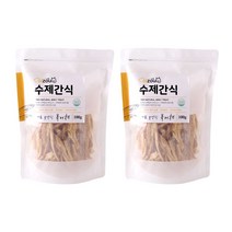 아이조움 강아지 수제간식 100g, 북어채맛, 2개