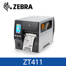 [지브라] ZT411 산업용 바코드프린터 203dpi 열전사 감열 ZEBRA (당일출고), ZT411 시리얼연결