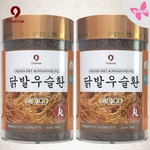 단비식품 닭발우슬환 600g(2병), 1세트, 300g 2개