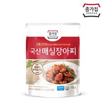 종가집 매실장아찌 150g x 4 개, 4개