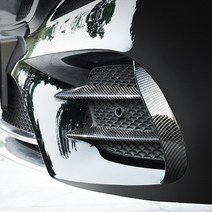벤츠 E GLC 클래스 AMG 63 타입 카본 카나드 스플리터 에어덕트 범퍼 안개등 커버 몰딩, 02. E43 타입