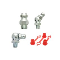독일 제조 강철 구리스니플 M6 M8 R1/8 M10 (DIN3402), R1/8-45도