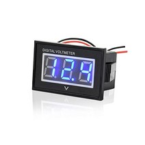 골프 카트 디지털 전압계 방수 12V 24V 36V 48V 배터리 게이지 DC15-120V 카 EZGO 야마하에 적용