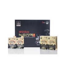 삼지원 발효 홍삼 녹용 진액 골드 홍삼녹용즙 사포닌 인삼 작약 사양벌꿀 50ml 40vh, 1박스