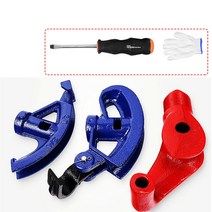 파이프밴더 수도파이프밴딩기 수동밴딩기 전선관 밴딩, 블루 SH35(굽은 외경 35-38mm 튜브)