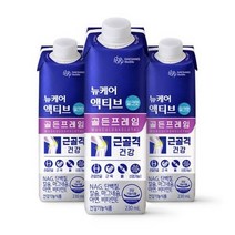 웰라이프 영양보충 대상웰라이프 뉴케어 액티브 골든프레임 밀크맛 230ml x 24팩 고단백 간식 노인식 영양균형식 체중조절, 2set