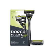 도루코 페이스 파이브 스타일 5중날 면도기 본체 + 면도날2p, 1세트, 1개