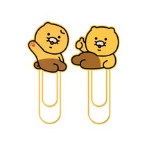 카카오프렌즈 춘식이 빅클립 북마크 2종, 엄지척_$JTD