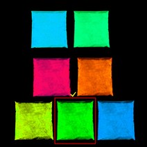 그린 블루 오렌지 축광가루 야광가루 50g or 100g, 1-2 초고휘도 그린 100g