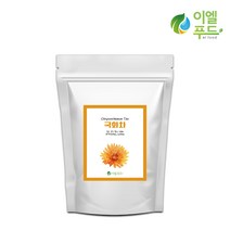 볶은 국화차 삼각티백 꽃차 국화꽃차 대용량 50개 100개, 1g