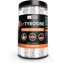 Pure Organic Ingredients L티로신 730카운트