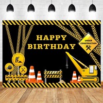 포토죤 포토존 만들기 설치 포토월 파티 생일 배경 공사중 사진 덤프 트럭 파는 지역, 비닐 300x200cm