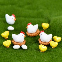 미니 악세사리 꼬꼬닭 병아리 set