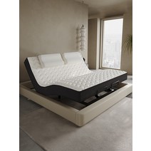 가정용 전동침대 리클라이너 병원 침대 AI 스마트 전기 매트리스 현대 다기능 리프팅 항균 음성 원격 제어 블랙 기술 독립 스프링, [04] [독일 오킨모터스] 전동침대프레임 + 20cm, [01] 1500mm*2000mm