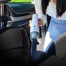 핸디형 무선 진공 청소기 경량 자동차 회사 학교 무선 핸드 미니 차량용 자동차 핸디 저렴한 청소기, 쿠팡 화이트, 1개