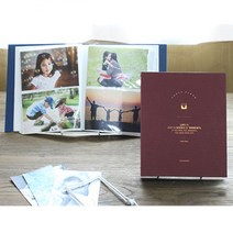 셀프 포토 사진 앨범 성장 스토리 유아 신생아, WARMGRAY