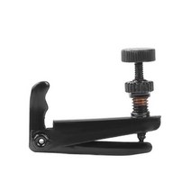 구리 바이올린 미세 튜너 문자열 미세 조정 휴대용 내구성 조절기 악기 조정 가능한 액세서리 블랙 2021 새로운, Black