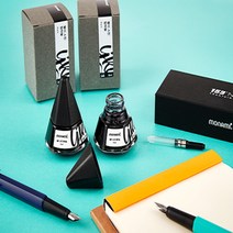 아주문구 모나미 병잉크 칼라병잉크, 한여름의 초록 잎 (Green)_30ml, 1병