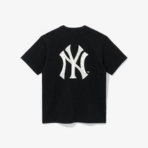 [AK PLAZA] [뉴에라] MLB 빅 페이즐리 뉴욕 양키스 티셔츠 블랙 13086597