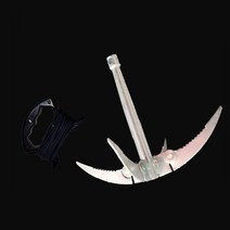 LW 손잡이 수초제거기 로프 세트 민물 수초제거 갈구리, E손잡이로프수초제거기
