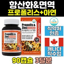 캐나다 산 골드 아이 항산화 면역 프로폴리스 영양제 아연 식품 제품 음식 원액 플라보노이드 추천 캡슐 어린이 제 복합 공시생 온가족 추출물 40대 멀티 증강제 선물 원료 고시생
