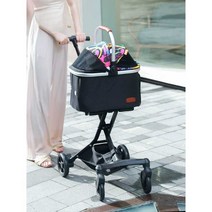 폼내서 대형견유모차 유모차 고양이 웨건 접이식 트레일러 애견, Q7-1(S) 데님 블루 내하중 8kg