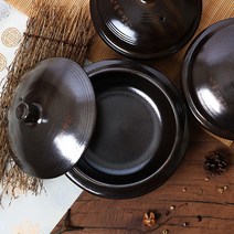 예산도자기 황토 옹기방 뚝배기 5호, 없음