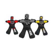 MMA Brazilian JIU Jitsu Wrestling Dummy for Grappling Submission Mixed Martial Arts MMA Training Pun, Black Grey