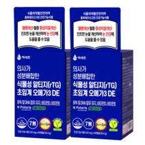 백세존 의사가 성분배합한 식물성 알티지 rTG 초임계 임산부 오메가3, 60캡슐, 2박스
