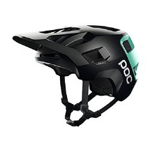 POC 피오씨 코르탈 MTB 자전거 인라인 스케이트보드 전동킥보드 헬멧 장비 보호구, 우라늄 블랙/형석 그린 매트