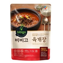 CJ더마켓 간편식 즉석식품 국레시피 탑티어 비비고 육개장 국 탕 찌개 밀키트 500G, 29개