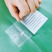 투명 방수테이프 땜빵 천막 타프텐트 수리 보수용품 5P, 5개입