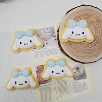 [요고살래]데코덴 빅 시나모롤 얼굴 실내화 신발장식 폰케이스 부자재 레진아트 그립톡 탑구 만들기 파츠 DIY 재료