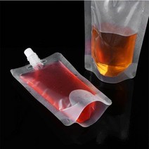 스파우트 파우치 팩 투명 과일청 해독 클랜즈 ABC 주스 과일 야채 쥬스 어린이집 간식 만들기 200ml 30매입, 200ml 투명 파우치 30매
