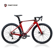 트위터자전거 R5 시마노105 22단 DISC 풀카본 카본휠셋 완전내선 우레탄도장, 48, 100%완조립배송, 화이트블랙