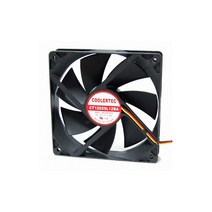 COOLERTEC 팬쿨러 CT-12025L12BA-3P/4P 볼/120mm/25T 케이스쿨러, 선택없음