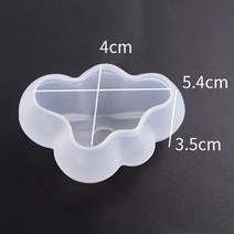 약과틀 DIY 실리콘 귀여운 3D 구름 금형 UV 에폭시 수지 공예 보석 만들기 도구 케이크 캔디 무스 수제 비누 캔들 선물, [02] 01