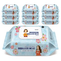 한예지 볼륨앤소프트 에디션 물티슈 캡형 100매 20입, 단품