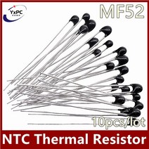 10pcs MF52 NTC-MF52AT 3950 K 3270K 3470K NTC 서미스터 열 저항 5% 1K 2K 2.2K 3K 4.7K 5K 10K 20K 47K 50 K 100K, 10valuesX10pcs MF52