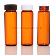 스크류캡바이알(갈색)25ml(28x70), 검정, 일반